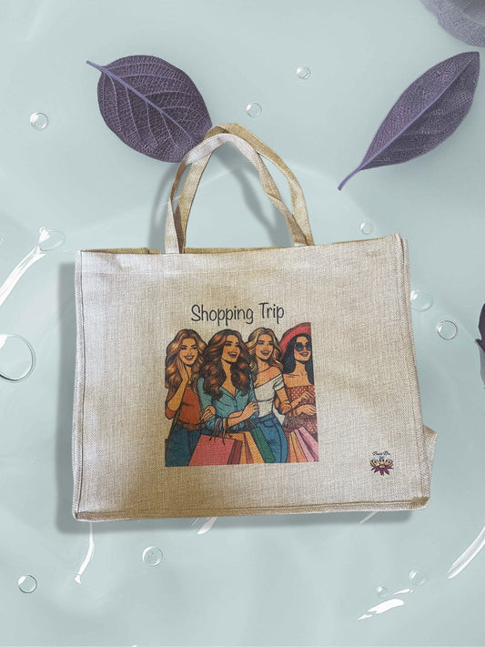 “Shopping Squad” – Chic Life Tote for Retail Adventures