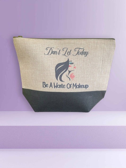“Slay the Day” – Glam Cosmetic Bag with Attitude