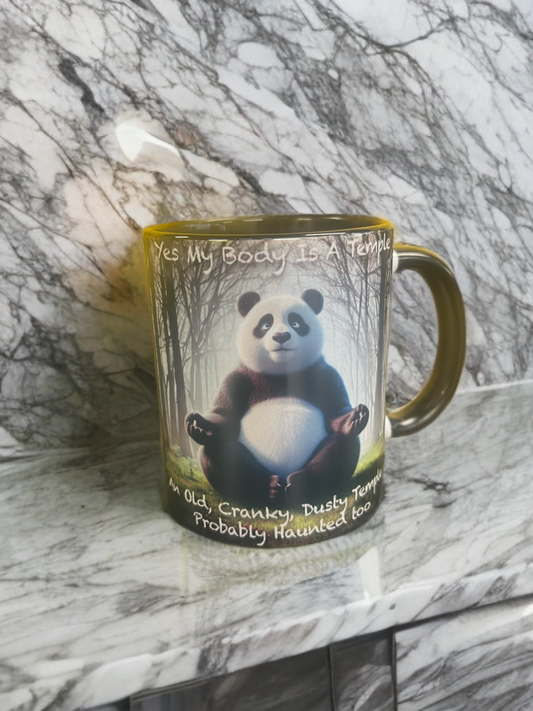 “Cranky & Sacred” – 11oz Mug for the Spiritually Tired
